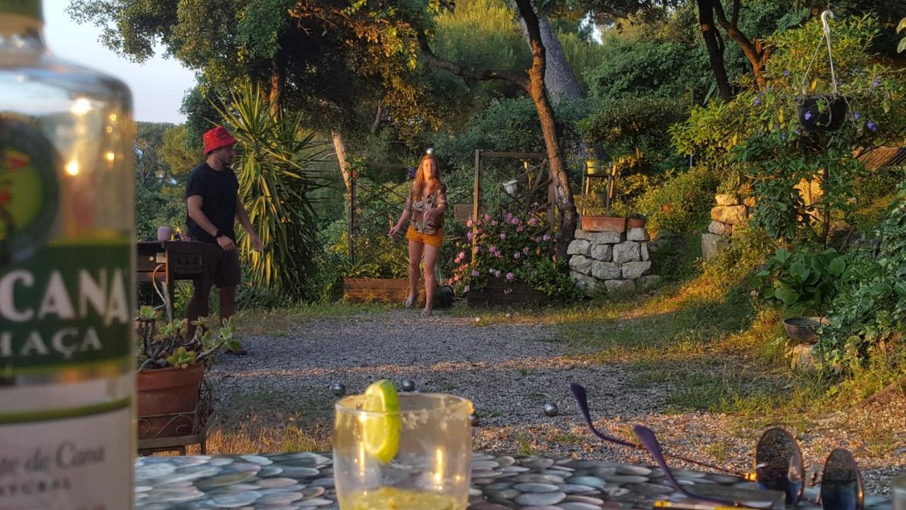 Magnifique Gite de la Garoupe au Cap d'Antibes à 300m des plages Exterior foto