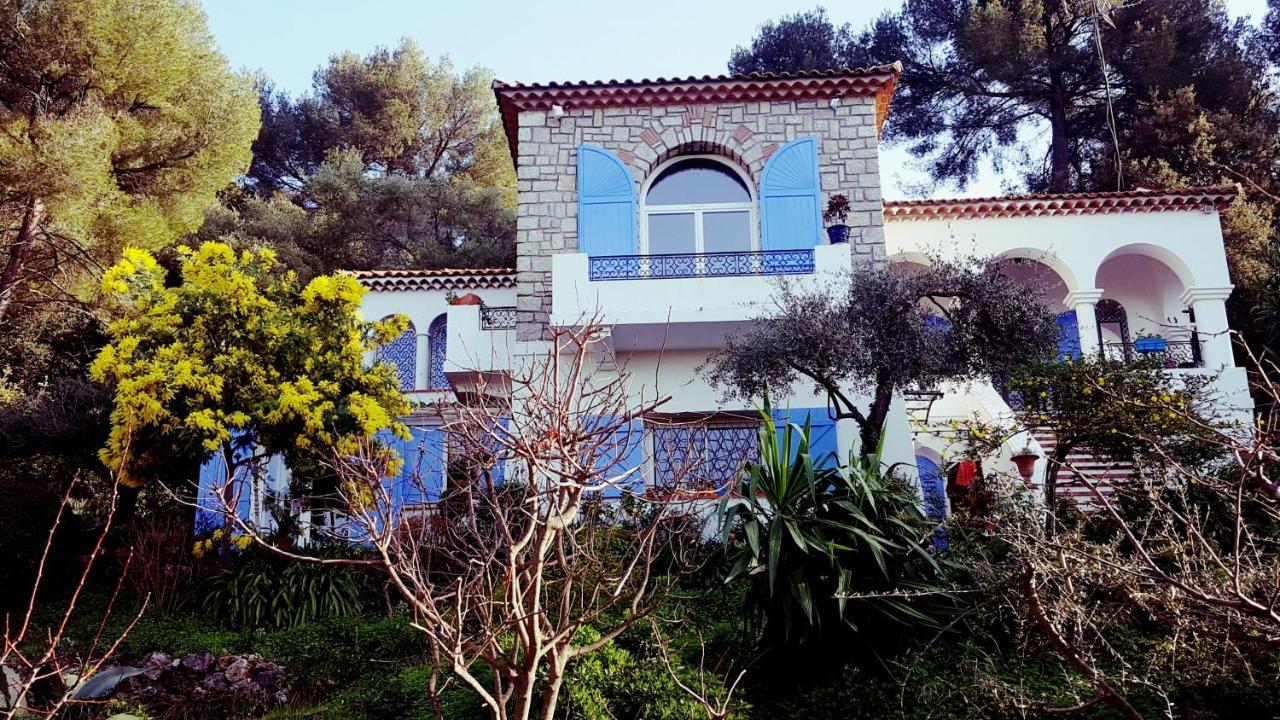 Magnifique Gite de la Garoupe au Cap d'Antibes à 300m des plages Exterior foto