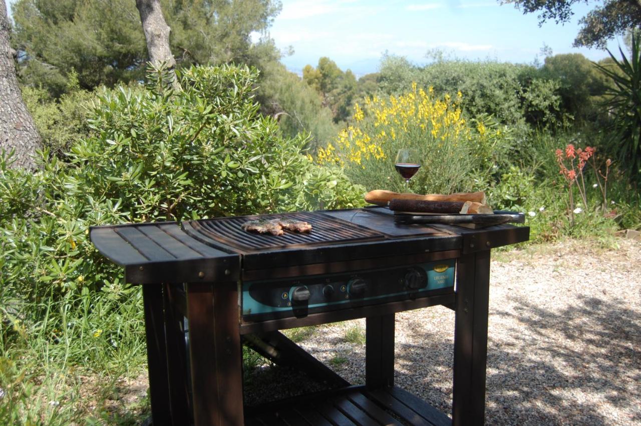 Magnifique Gite de la Garoupe au Cap d'Antibes à 300m des plages Exterior foto